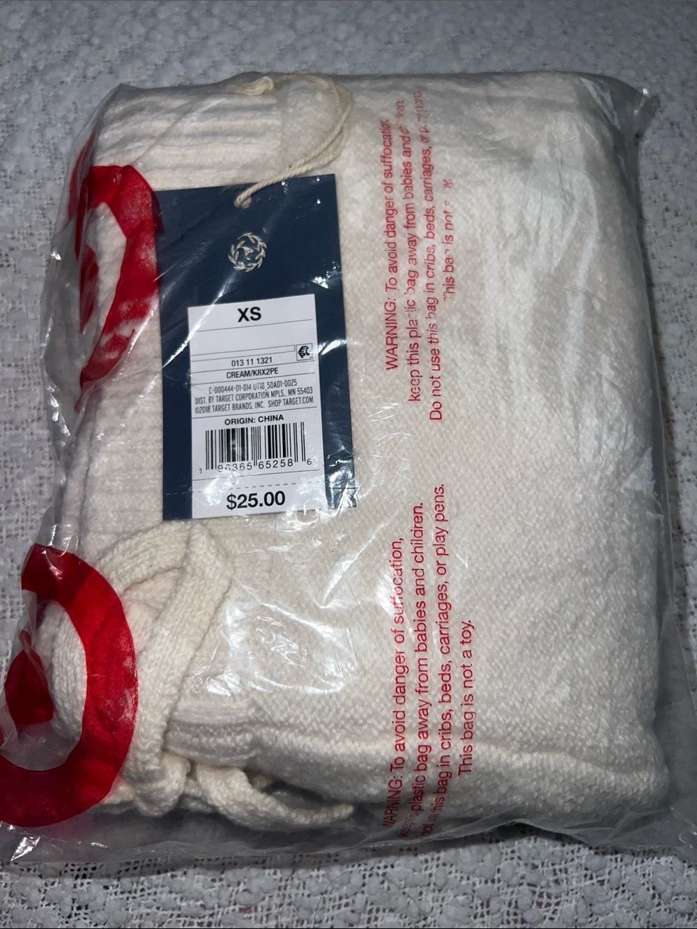 Universal Thread Cream Terry Drawstring Lounge Shorts - Picture 3 of 6